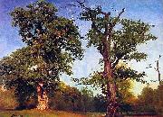 Albert Bierstadt Pioneers_of_the_Woods USA oil painting artist